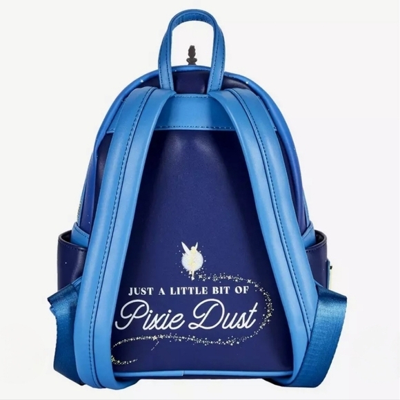 Loungefly Disney Peter Pan Glow Clock Backpack - Picture 3 of 13